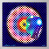 Poster Méditation en couleur (Devant)