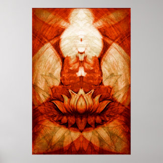 Poster Méditation.Lotus4