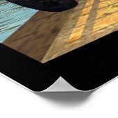 Poster Méditation sur le lac (Coin)