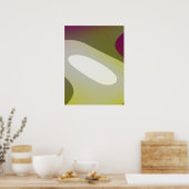 Poster Méditation verte 6001 (Cuisine)