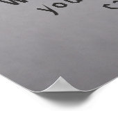 Poster Méditation Yoga Instructeur Reiki Master Low Poly (Coin)