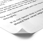 Poster Méditations stoïques de Marcus Aurelius. La sagess (Coin)