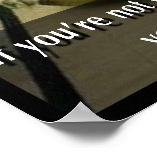 Poster Méditer le chien (Coin)