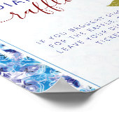 Poster Mediterranean Lemon Amalfi Coast Baby Shower (Coin)