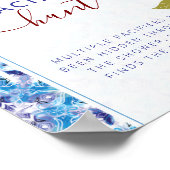 Poster Mediterranean Lemon Amalfi Coast Baby Shower (Coin)