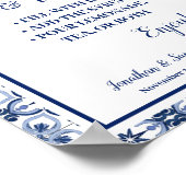 Poster Mediterranean Lemonade & Tea Bar Wedding Shower (Coin)