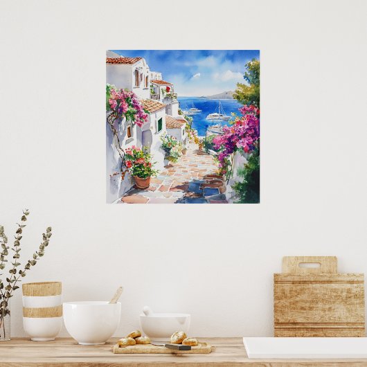 Poster Mediterranean Summer (Cuisine)