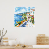 Poster Mediterranean Summer (Cuisine)