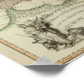 Poster Méditerranée Ouest (Coin)