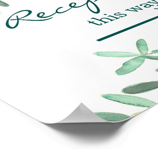 Poster Méditerranée | Symbole de réception de mariage (Coin)