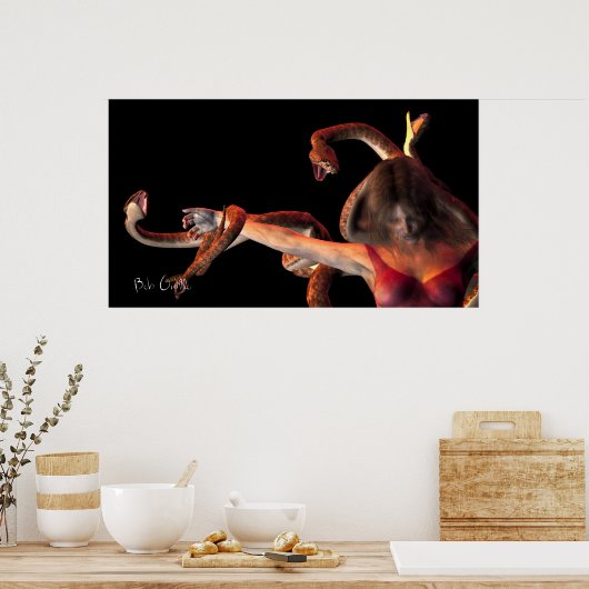 Poster Medusa (Cuisine)