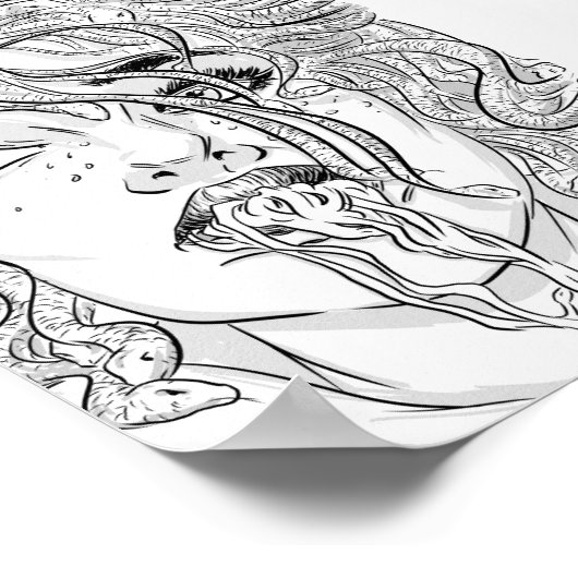 Poster Medusa (Coin)