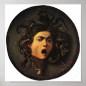 Poster Medusa - Caravaggio (Devant)