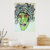 POSTER MÉDUSE (Cuisine)