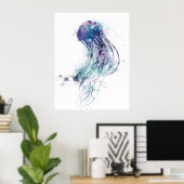 Poster Méduse (Bureau à domicile)