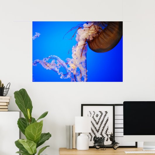 Poster Méduse (Bureau à domicile)