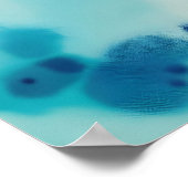 Poster Méduse aquarelle (Coin)