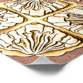 Poster Méduse, Discomedusae par Ernst Haeckel (Coin)