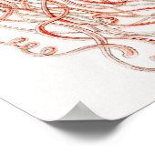 Poster Méduse, Discomedusae par Ernst Haeckel (Coin)