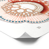 Poster Méduse, Siphonophorae Staatsquallen Marine Life (Coin)