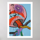 Poster Méduse urbaine (Devant)