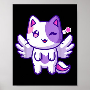 Poster Meemeow T-shirt Chat Mignon Plu