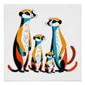 Poster Meerkats (Devant)