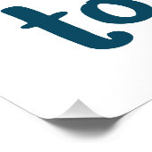 Poster Méfiez-vous de la petite Tornado mignonne (Coin)