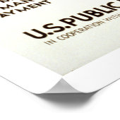 Poster Méfiez-vous du cancer Quack (toile) (Coin)