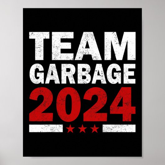 Poster Mega Garge Fier Trump Supporter 2 (Devant)