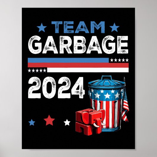 Poster Mega Garge Fière de Trump (Devant)