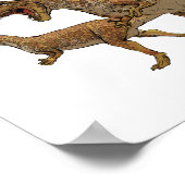 Poster Mégalosaure (Coin)