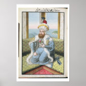 Poster Mehmed II (1432-1481), appelé Fatih, le Conquérant (Devant)