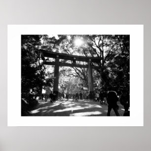 Poster Meiji Sanctuaire : Tokyo