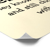 Poster Meilleur Ami Connait Drôle Dire (Coin)