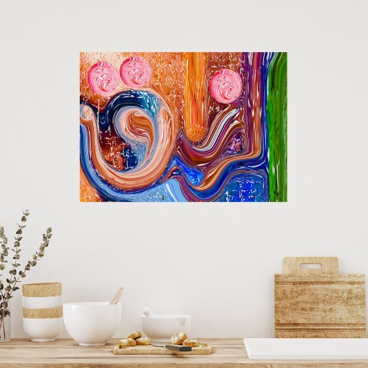 Poster Meilleur art islamique moderne (Cuisine)