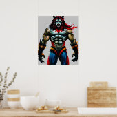 Poster Meilleur Art numérique Werewolf pour télécharger e (Cuisine)
