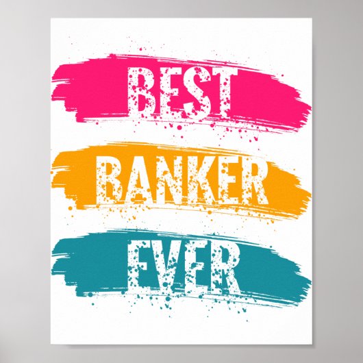 Poster Meilleur banquier jamais (Devant)