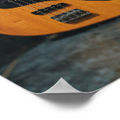Poster Meilleur cadeau guitariste (Coin)