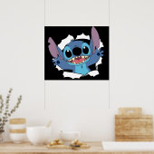 Poster Meilleur Cadeau Pour Les Amateurs De Stitch (Cuisine)