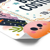 Poster Meilleur Certificat de Costume - Joli thème fantôm (Coin)