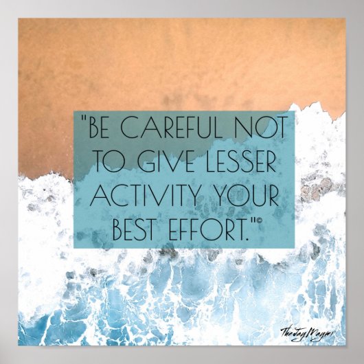 Poster "Meilleur Effort" (Devant)