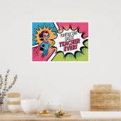 Poster Meilleur enseignant jamais (Cuisine)