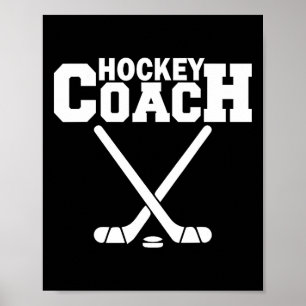 Poster Meilleur entraîneur de hockey jamais fier mentor d