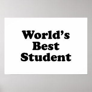 Poster Meilleur étudiant du monde