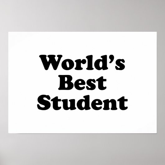 Poster Meilleur étudiant du monde (Devant)