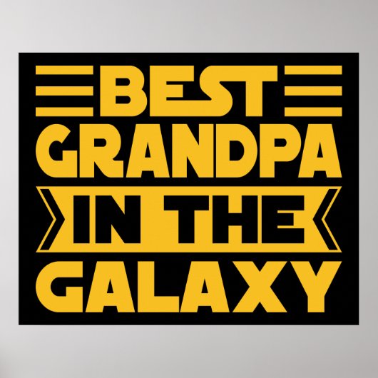 Poster Meilleur Grand-Père Dans La Galaxie (Devant)