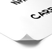 Poster Meilleur homme Avertissement à la mariée (Coin)