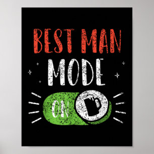 Poster Meilleur Mode Homme Sur La Partie Équipe De La Sal