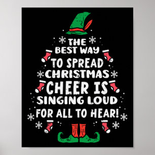 Poster Meilleur Moyen De Diffuser Noël Fun Fun Xmas Femme